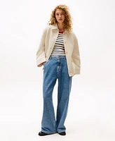 Tommy Hilfiger x Sofia Richie Grainge Women's Button-Down Patch-Pocket Jacket
