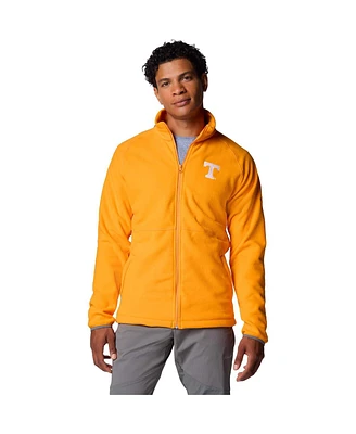 Columbia Men's Tennessee Orange Tennessee Volunteers Flanker Iv Fleece Raglan Full-Zip Jacket