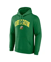 Fanatics Men's Green Oregon Ducks Arched Logo Pullover Hoodie