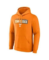 Fanatics Men's Tennessee Orange Tennessee Volunteers Iconic Fleece Down The Field Pullover Hoodie