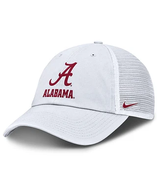 Nike Men's White Alabama Crimson Tide Club Trucker Adjustable Hat