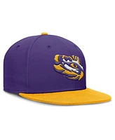 Nike Men's Purple/Gold Lsu Tigers Two-Tone Primetime Performance Fitted Hat