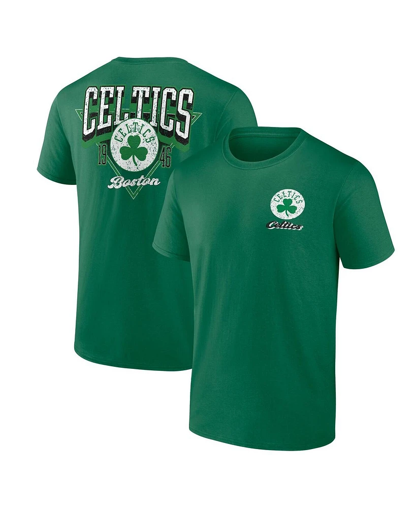 Logo Athletic Men's Logo Athletic Kelly Green Boston Celtics Never Over T-Shirt