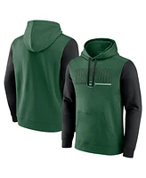 Fanatics Men's Green/Black New York Jets Outline Pullover Hoodie