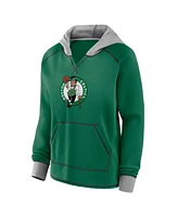 Logo Athletic Women's Kelly Green Boston Celtics Boom Pullover Hoodie