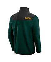 Fanatics Men's Green Bay Packers Color Block Polar Fleece Full-Zip Jacket