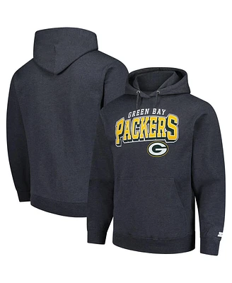 Starter Men's Charcoal Green Bay Packers Vintage Pullover Hoodie