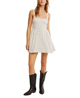 Free People Women's Polka Dot Astrid Mini Dress