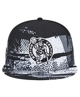 New Era Black/White Boston Celtics Tip-Off 9FIFTY Snapback Hat