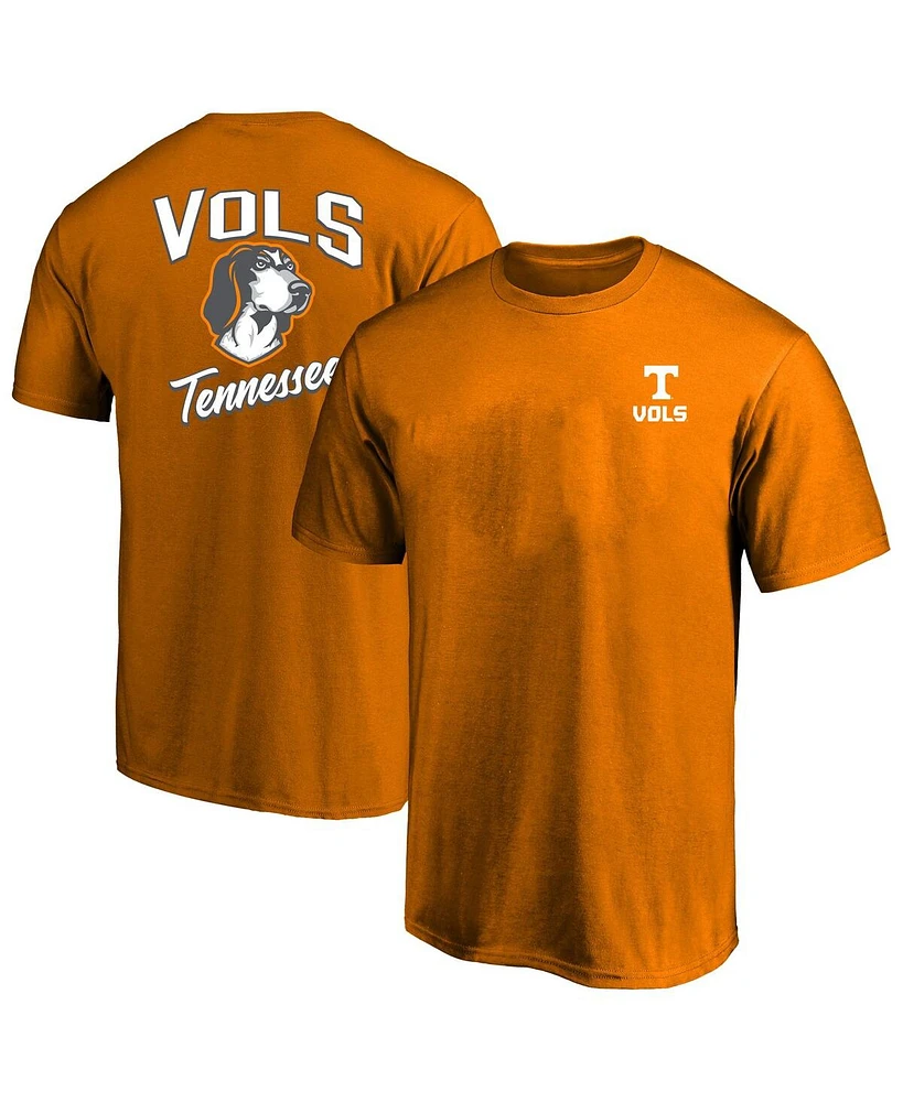 Fanatics Men's Tennessee Orange Tennessee Volunteers Big Tall 2-Hit T-Shirt