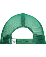 New Era Men's Kelly Green Philadelphia Eagles Throwback Main Trucker 9FIFTY Snapback Hat