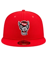 New Era Men's Red Nc State Wolfpack 59FIFTY Fitted Hat