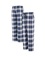 Concepts Sport Women's Navy/Gray Dallas Cowboys Ashford Plaid Knit Pants