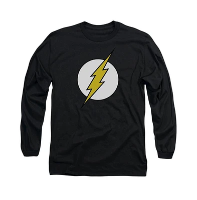 Flash Men's Dc Comics Fl Classic Long Sleeve Adult Tee / T-Shirt