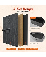 Wlive Fabric Dresser for Bedroom Storage Drawer UnitDresser with 10 Deep Drawers Office College Dorm