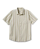 Quiksilver Men's Oxford Stripe Classic Short Sleeve Shirt