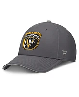 Fanatics Men's Gray Pittsburgh Penguins Home Ice Flex Hat