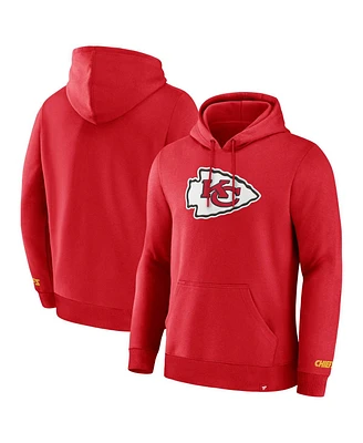 Fanatics Men's Red Kansas City Chiefs Legacy Fleece Pullover Hoodie