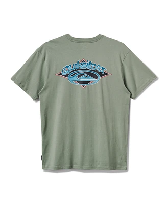 Quiksilver Men's Brushwork Short Sleeve T-Shirt