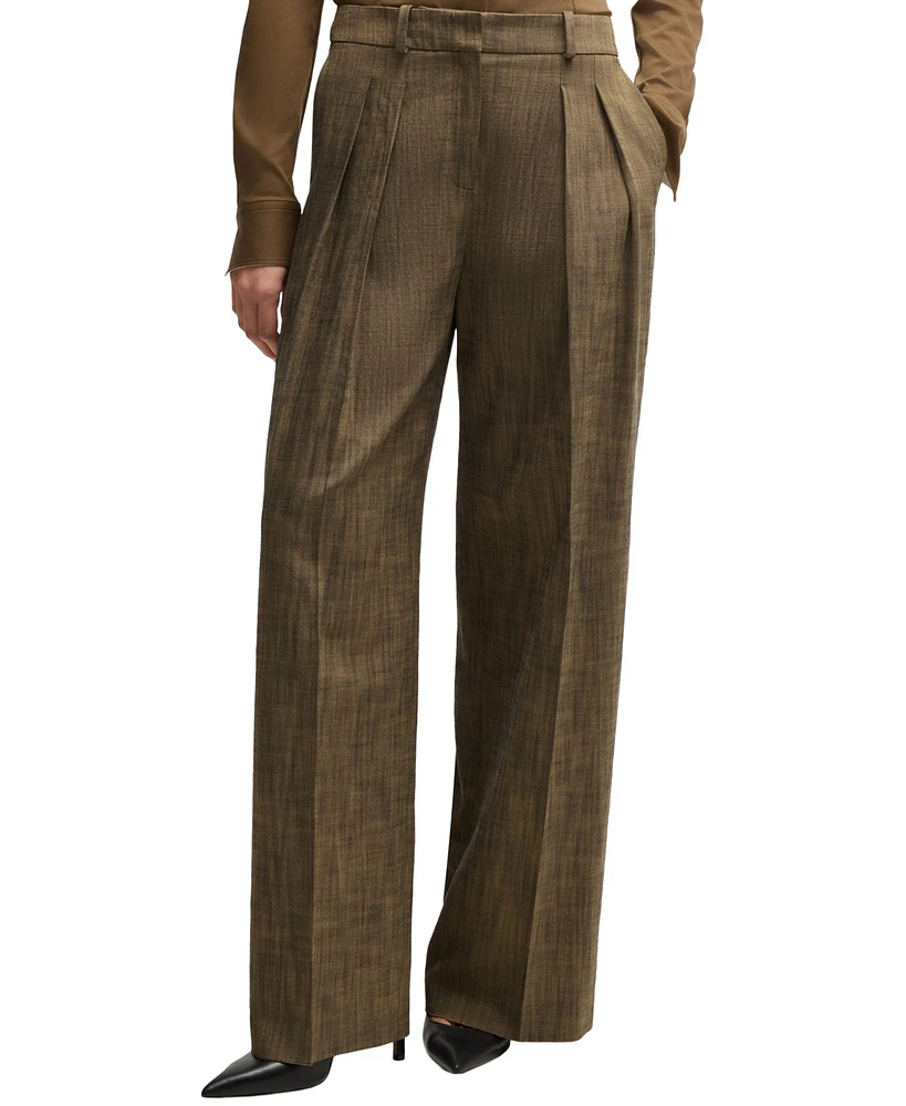 Boss by Hugo Women's Regular-Fit Trousers