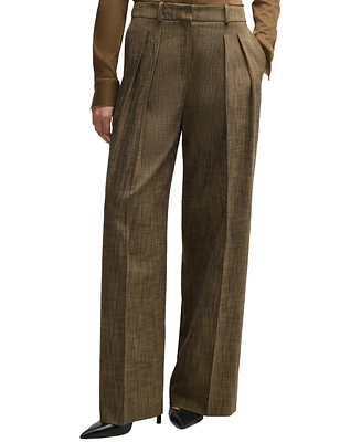 Boss by Hugo Women's Regular-Fit Trousers