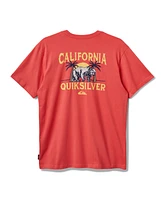 Quiksilver Men's California Bear Set Short Sleeve T-Shirt