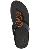 FitFlop Women's Fino Resin-Hoop Sandals