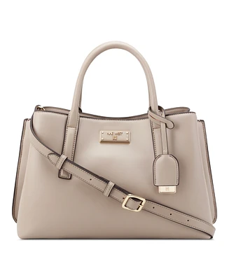 Nine West Leonel 3 Comp Satchel Bag