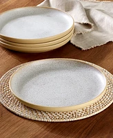 Oake Clay Dinner Plates, Set of 4, Exclusively at Macy's