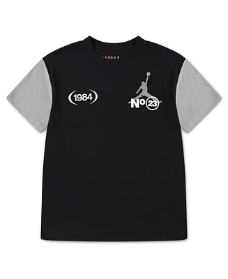 Jordan Big Boys 1984 Stack Short Sleeve Tee