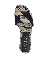 Guess Women's Harini Slip-On Logo Flat Sandals