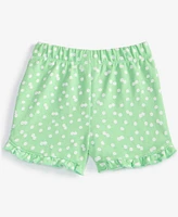 First Impressions Baby Girls Daisy Dot Printed Shorts, Exclusively at Macy's