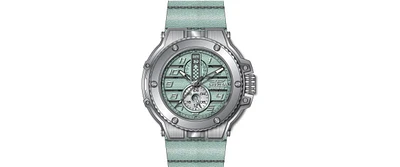 Invicta Men's 47377 Racing Quartz Multifunction Turquoise, Grey Dial Watch