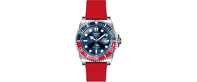 Invicta Men's 47164 Pro Diver Quartz 3 Hand Blue Dial Watch
