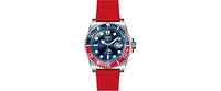 Invicta Men's 47164 Pro Diver Quartz 3 Hand Blue Dial Watch