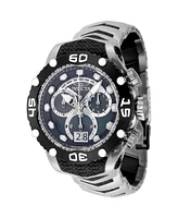 Invicta Men's 47291 Subaqua Quartz Chronograph Black, Silver Dial Watch