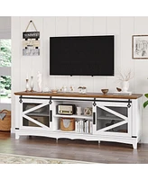 gaomon Modern Tv Stands for Living Room, 65 Inch Tv Stand Entertainment Center