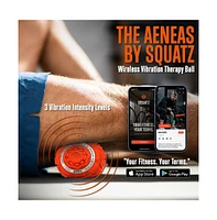 Squatz Wireless Vibrating Massage Ball, Deep Tissue Therapy