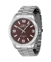 Invicta Men's Specialty Quartz 3 Hand Copper Dial Watch