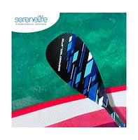 SereneLife Adjustable 3-Piece Sup Paddle with Carry Bag