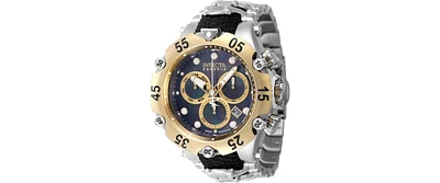 Invicta Men's 47217 Reserve Quartz Chronograph Black, Gold Dial Watch