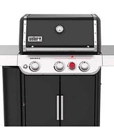 Weber Genesis Si E-330 Stainless Steel 3 Burner Liquid Propane Gas Grill, Black