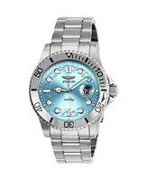 Invicta Men's 44715 Pro Diver Quartz 3 Hand Light Blue Dial Watch