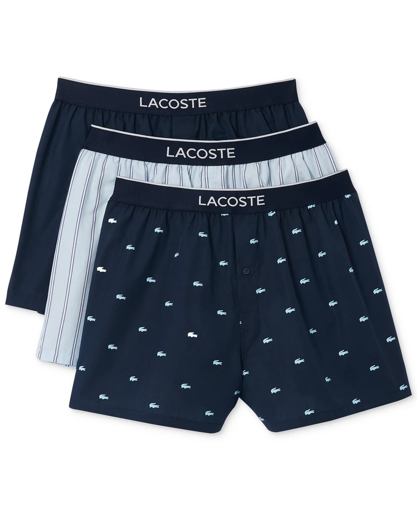 Lacoste Men's Assorted Boxers - 3-pack