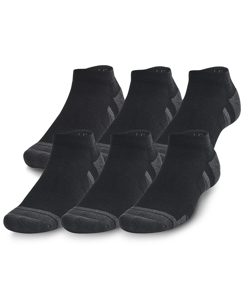 Under Armour Men's Performance Tech Low Socks - 6-pack