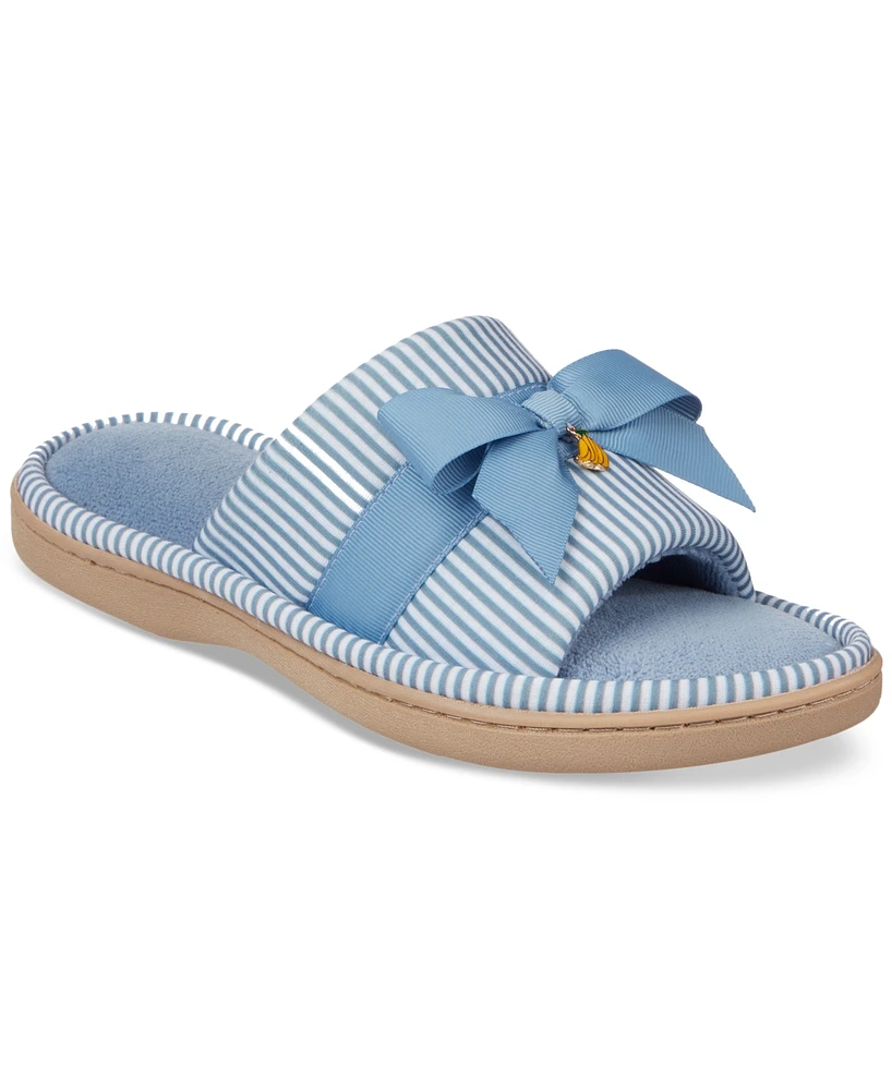 Isotoner Signature Women's Charm Fruit Slide Slippers