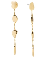 I.n.c. International Concepts Gold-Tone Sculptural Bead Linear Drop Earrings, Exclusively at Macy's