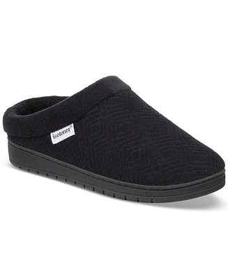 Isotoner Signature Women's Gemma Diamond Microterry Clog Slippers