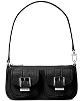 Michael Kors Zoe Small Leather Convertible Shoulder Bag