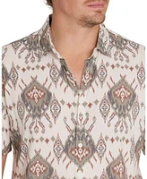 Johnny Bigg Big & Tall Atlas Ikat Print Shirt